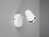 LED Wandleuchte Deckenspot TOULOUSE in Weiß matt 1 flammig mit schwenkbarem Spot