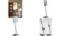 DURABLE Infoständer CRYSTAL SIGN stand, DIN A3 (9481923)