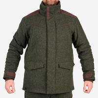 Hunting Warm Loden Wool Silent Jacket 900 Green - 2XL .