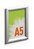 Durable Aluminium Snap Frame Retail Clip Poster Holder Notice Board | A5 Silver