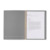 ELBA Pendelhefter, DIN A4, 250 g/m² Manilakarton (RC), für ca. 200 DIN A4-Blätter, mit Amtsheftung, Schlitzstanzung im Vorderdeckel, grau