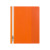 Oxford Schnellhefter A4 mit Sichttasche im Vorderdeckel, aus PP, für ca. 225 DIN A4-Blätter, orange