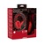 KONIX - DRAKKAR PC Skald 2.0 Fejhallgató Vezetékes Gaming Stereo Mikrofon, Fekete-Piros