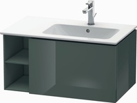 DURAVIT LC619203838 Waschtischunterbau L-CUBE 400 x 820 x 481 mm, Becken rechts