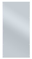 Vollblech-Seitenwand 1300 x 300 mm (H x T), RAL 7035 lichtgrau, MULTIplus