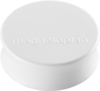 MAGNETOPLAN Magnet Ergo Large 10 Stk. 1665000 weiss 34mm