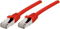 Patchkabel S/FTP (PiIMF), Cat 6A (EIA/TIA), rot, 7,5 m