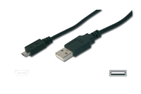 USB connection cable, type A - micro B