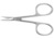 Hochpräzisions-Schere - extra feine, gebogene Klinge. Gesamtlänge: 90 mm