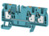 Durchgangsklemme, Push-in-Anschluss, 0,5-4,0 mm², 3-polig, 32 A, 8 kV, blau, 205