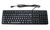 Keyboard (US/EUROPEAN) DJ494, Full-size (100%), Wired, USB, QWERTY, Black Toetsenborden (extern)