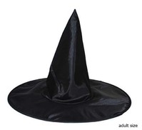 chapeau sorcière simple noir