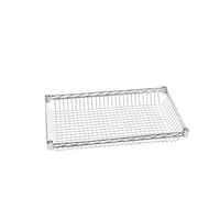 Basket for wire mesh table trolley