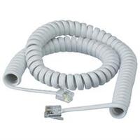 Handset Curly Cord 12FT (White)