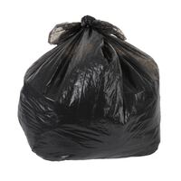 Jantex Medium Duty Black Bin Bags 10Kg Refuse Rubbish Sacks Liners Waste 10pc