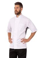 Chef Works Valais Signature Series Unisex Chefs Jacket in White - S