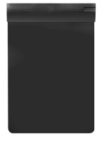 Normalansicht - Ecobra Schreibplatte A4 aus Polystyrol, schwarz