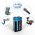 ANSMANN 9V Block Batterien 16 Stk, Alkaline für Bewegungsmelder, Spielzeug (Desi