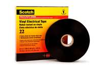 Scotch® 22 Vinyl Elektro-Isolierband, Schwarz, 19 mm x 33 m, 0,25 mm