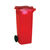 2 WHEEL REFUSE CONTAINER RED 120L