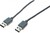 USB 2.0 High Speed Kabel, USB St. A/ USB St. A, anthrazit, 0,5 m