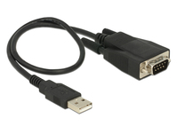 Serieller Adapter - USB Typ A (M) bis DB-9 (M)