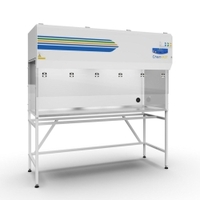 Chemical laboratory fume cupboard ChemFAST Elite with stainless steel work surface Type ChemFAST Elite 18