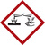 Gefahrstoffetikette "Ätzwirkung" [GHS 05], Folie, 105 x 105 x 0,1 mm, GHS, selbstklebend