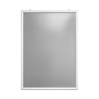 Quick Change Poster Frame / Advertising Frame / Aluminium Snap Frame, 25 mm profile, silver, doublesided