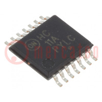 IC: digital; AND; Ch: 3; IN: 3; CMOS; SMD; TSSOP14; 2÷6VDC; -55÷125°C