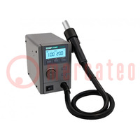 Hot air soldering station; digital; 580W; 100÷500°C