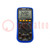 Multimetr cyfrowy; Bluetooth; LCD; 3 5/6 cyfry; 3x/s; -50÷400°C
