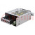 Power supply: switched-mode; for DIN rail; 15W; 24VDC; 650mA; 86%