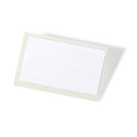 Iratrendező zseb Durable Pocketfix 43x74 mm áttetsző nyomtatható betétlappal 10 db/csomag