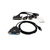EXSYS EX-1324-37P USB 2.0 vers 4x interface série RS-232 avec prise 37 broches, convertisseur, FTDI, noir, 1,8 m