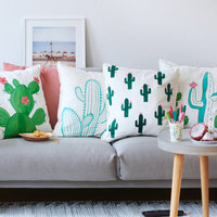 decorate cactus cushion
