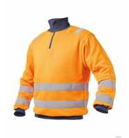 Dassy Sweatshirt Denver M orange/dunkelblau