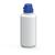 Artikelbild Trinkflasche "School", 1,0 l, weiß/blau