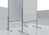Standbein für Moderationsfafel PRO, 610 mm, 2 Stück, silber