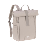 Lässig Wickelrucksack - Rolltop Up Backpack, Taupe (Limited Edition)