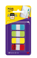 3M 7100070595 note paper Rectangle Blue, Green, Red, Yellow 40 sheets Self-adhesive