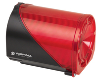 Werma 444.100.75 alarm light indicator 24 V Red