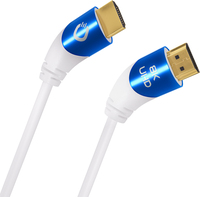 OEHLBACH D1C42538 HDMI kabel 3 m HDMI Type A (Standaard) Blauw, Wit