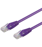 Goobay 1.5m 2xRJ-45 Cable hálózati kábel Ibolya 1,5 M Cat5