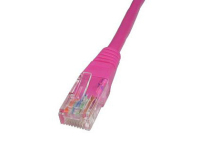 Cables Direct 5m Cat5e networking cable Pink