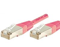 CUC Exertis Connect 854476 netwerkkabel Roze 0,15 m Cat6 S/FTP (S-STP)