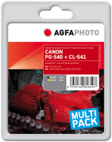 AgfaPhoto APCPG540_CL541XLSET cartucho de tinta 2 pieza(s) Negro, Cian, Magenta, Amarillo
