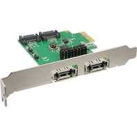 InLine 76696B interfacekaart/-adapter Intern PCIe, SATA