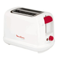 Moulinex Principio 2 2 rebanada(s) 850 W Blanco