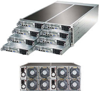 Supermicro SYS-F618R2-FT server barebone Intel® C612 LGA 2011 (Socket R) Black